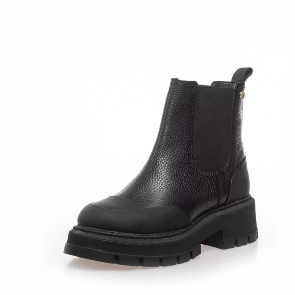 Copenhagen Shoes SALLY GIRL LOW - BLACK*Dame Chelsea Boots | Ankelstøvler