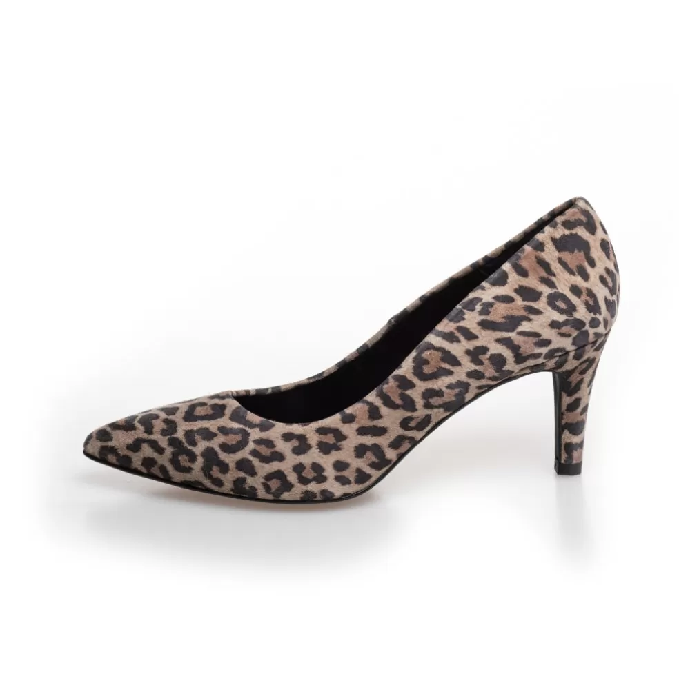 Copenhagen Shoes SIESTA - Brown Leopard*Dame Stiletter