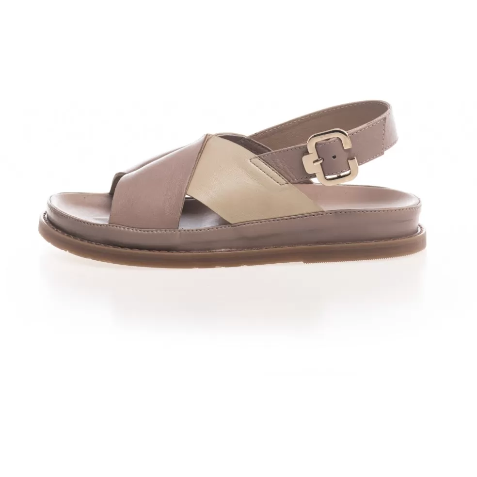 Copenhagen Shoes STRONGER - Nude*Dame Flade Sandaler