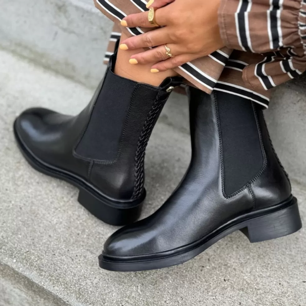 Copenhagen Shoes THE CITY LIFE - BLACK*Dame Chelsea Boots | Ankelstøvler