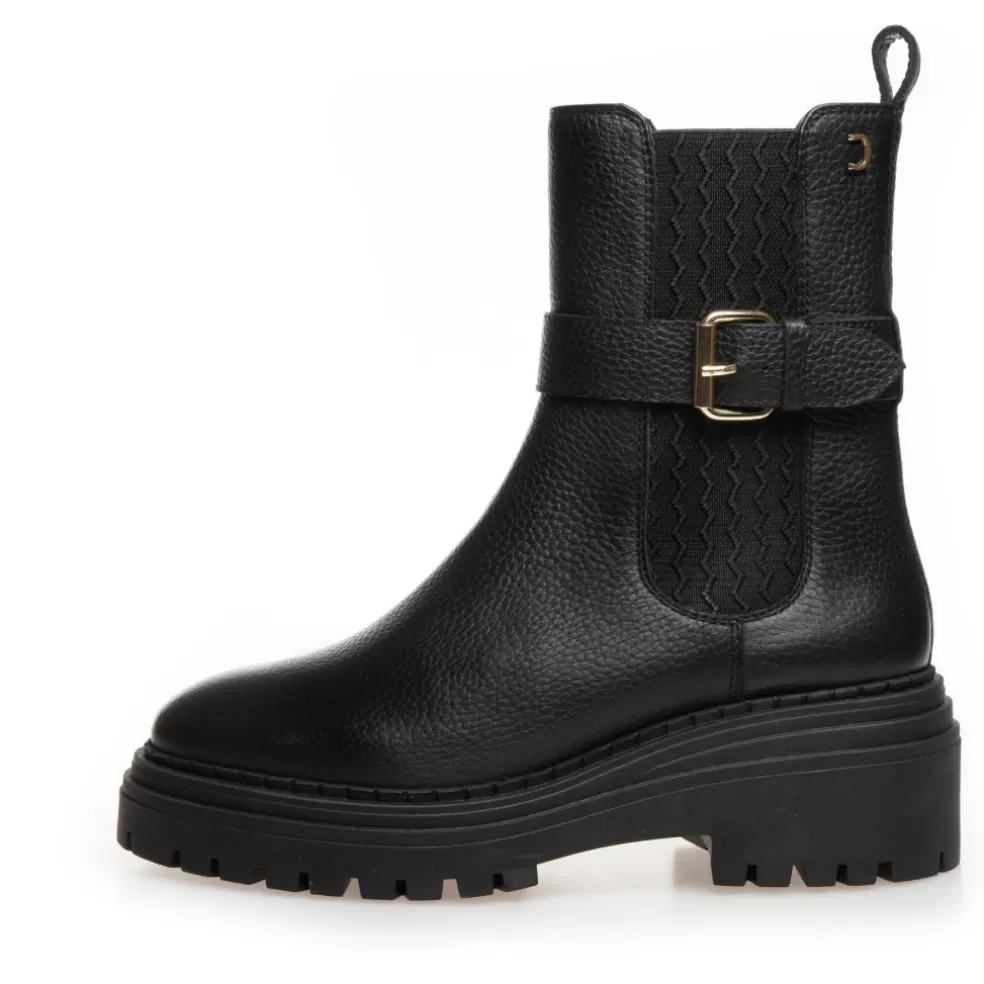 Copenhagen Shoes THE LOOK BOOT - BLACK*Dame Ankelstøvler