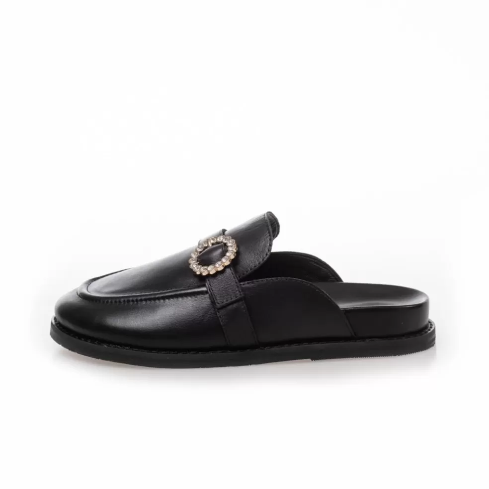 Copenhagen Shoes WALK AND SHINE - BLACK*Dame Mules · Slip Ins