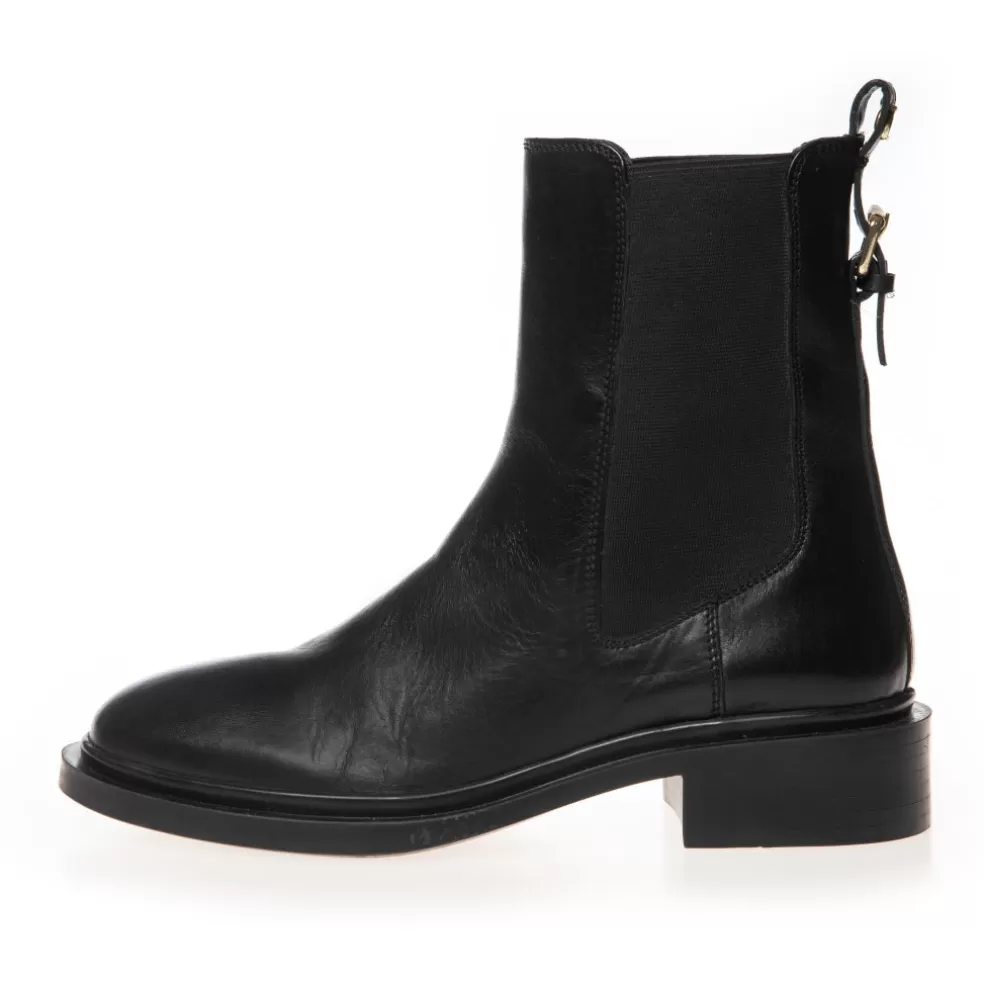 Copenhagen Shoes WHEN WE FEEL IT - BLACK*Dame Chelsea Boots | Ankelstøvler