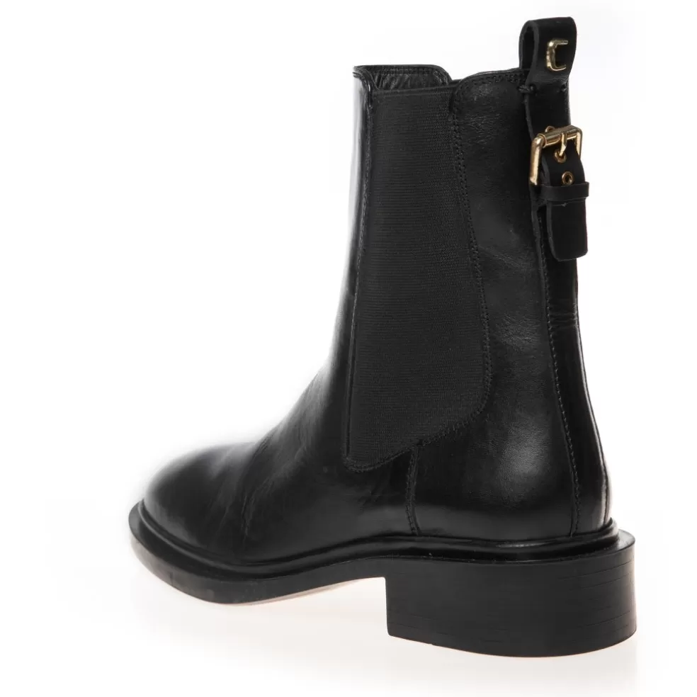 Copenhagen Shoes WHEN WE FEEL IT - BLACK*Dame Chelsea Boots | Ankelstøvler