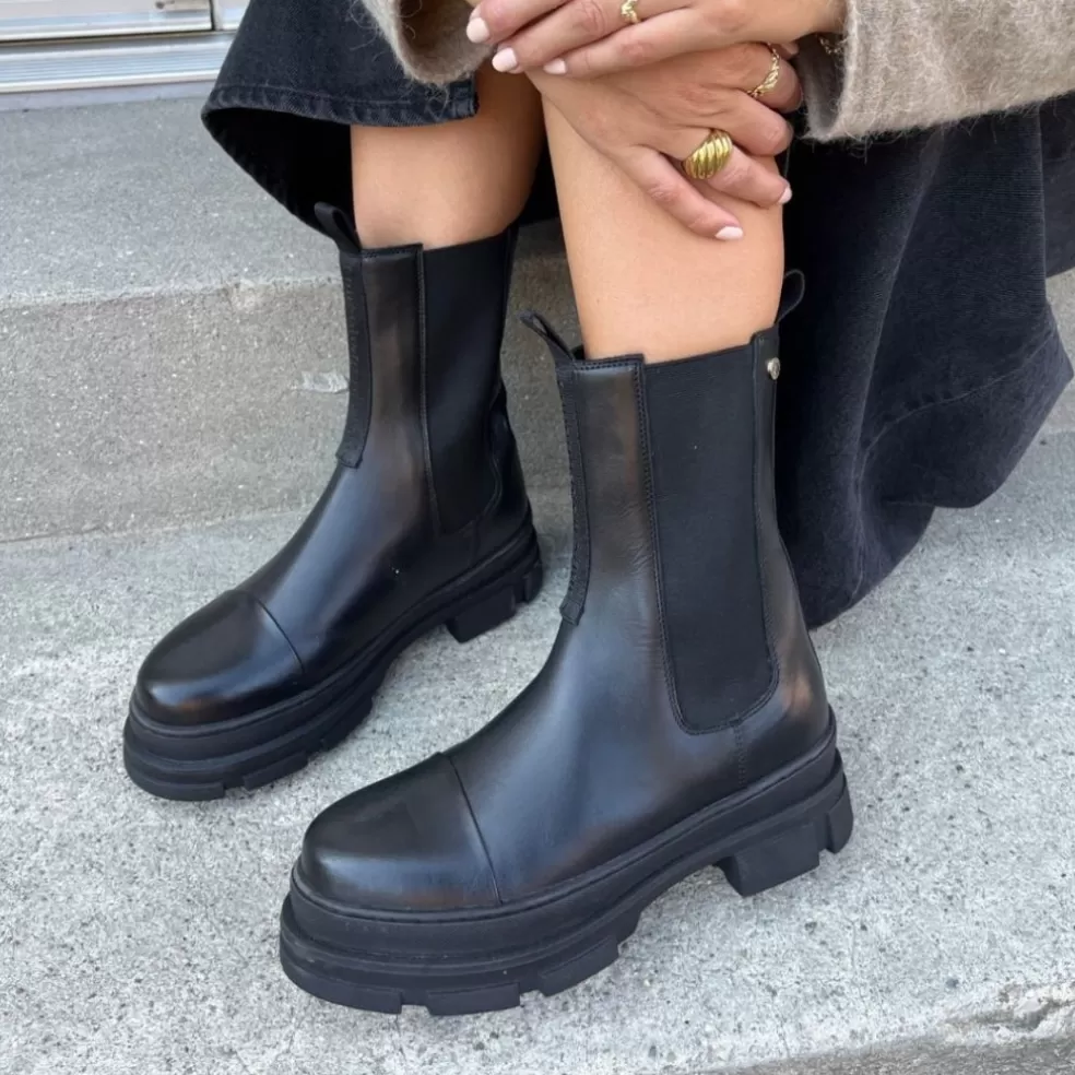 Copenhagen Shoes YOU AND ME 22 - BLACK*Dame Chelsea Boots | Ankelstøvler